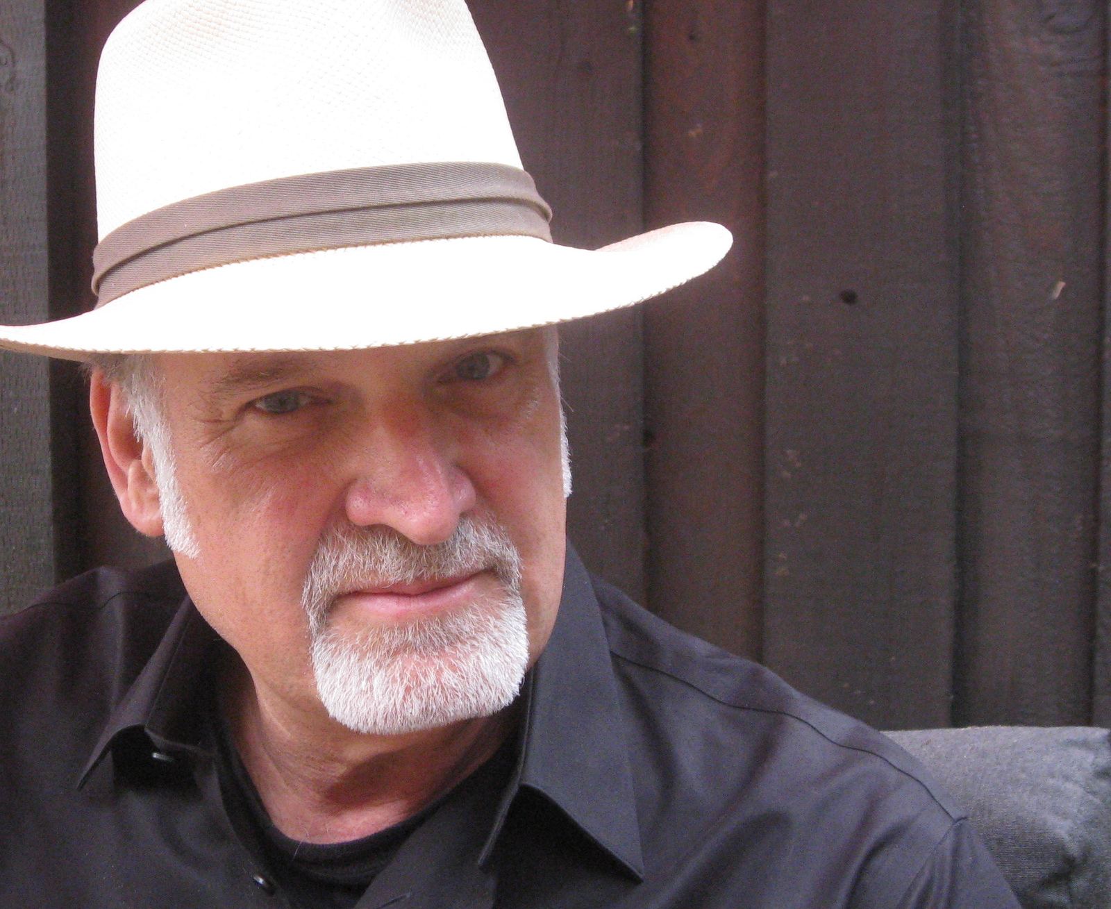 Alan Soldofsky in a Panama hat